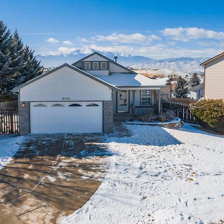 Cozy 4Br House With Peak Views In Colorado Springs Villa Exteriör bild