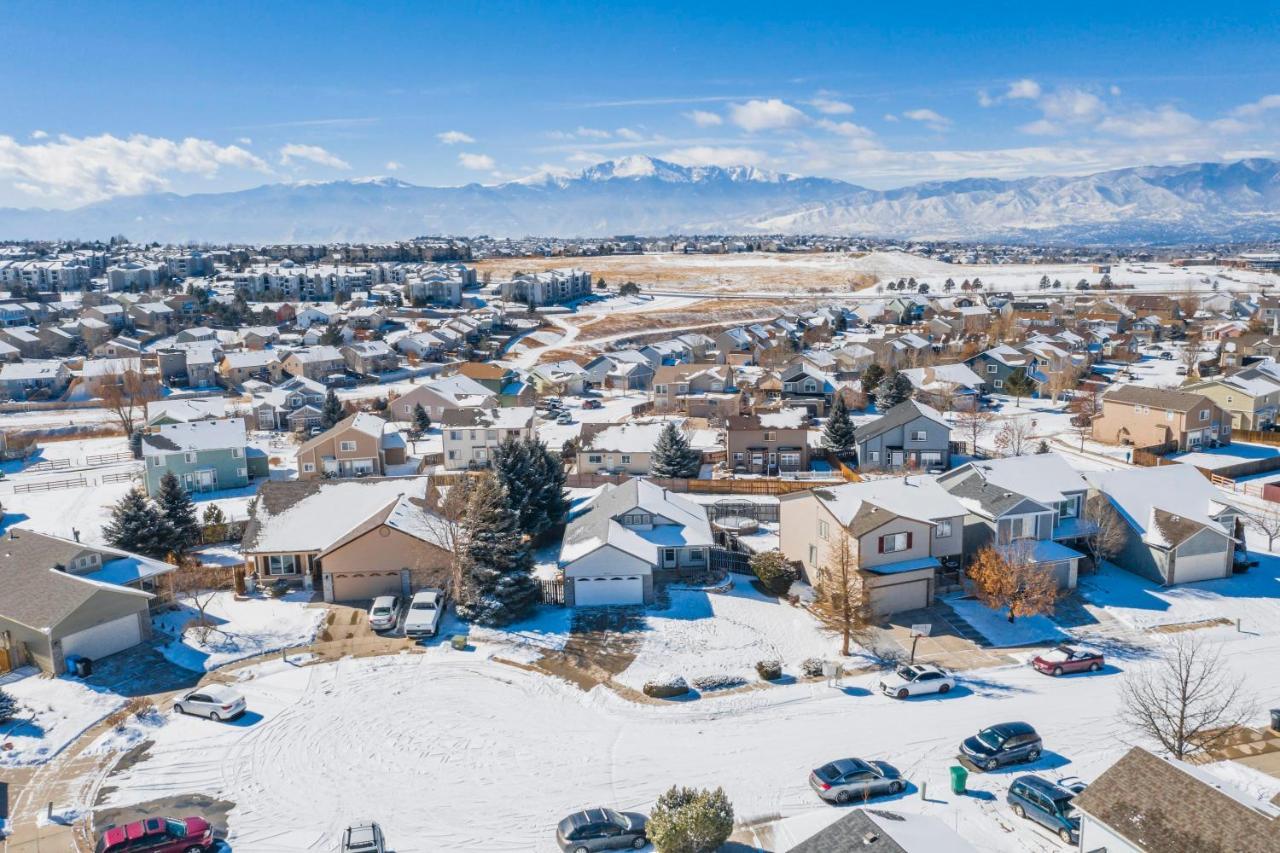 Cozy 4Br House With Peak Views In Colorado Springs Villa Exteriör bild