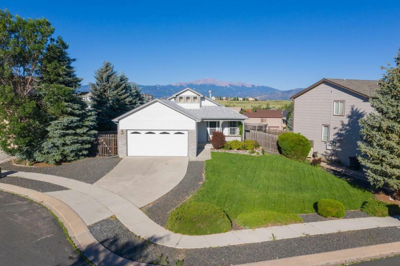 Cozy 4Br House With Peak Views In Colorado Springs Villa Exteriör bild