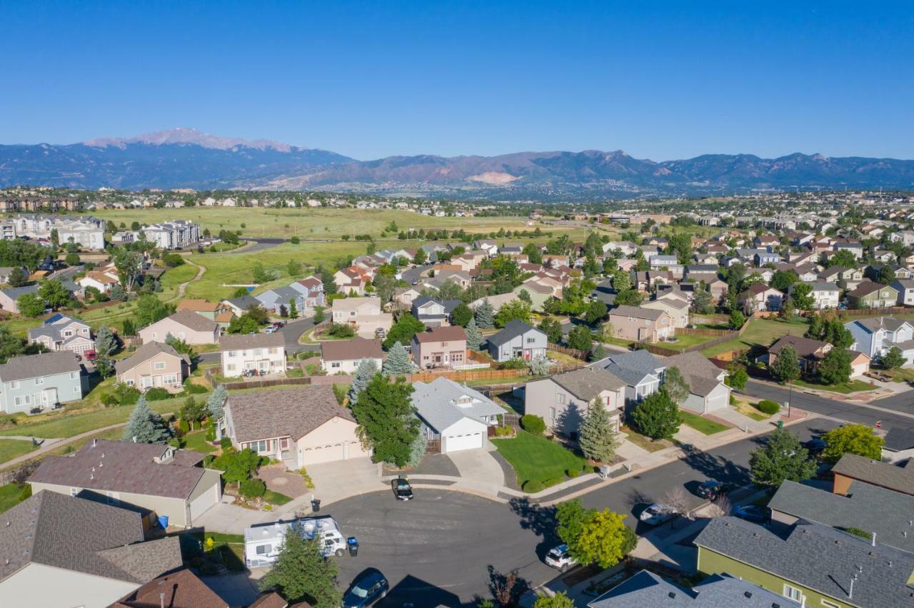 Cozy 4Br House With Peak Views In Colorado Springs Villa Exteriör bild