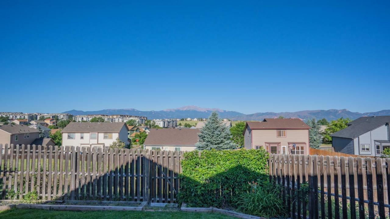 Cozy 4Br House With Peak Views In Colorado Springs Villa Exteriör bild
