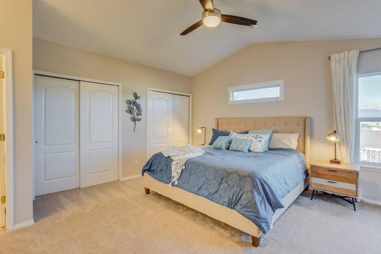Cozy 4Br House With Peak Views In Colorado Springs Villa Exteriör bild