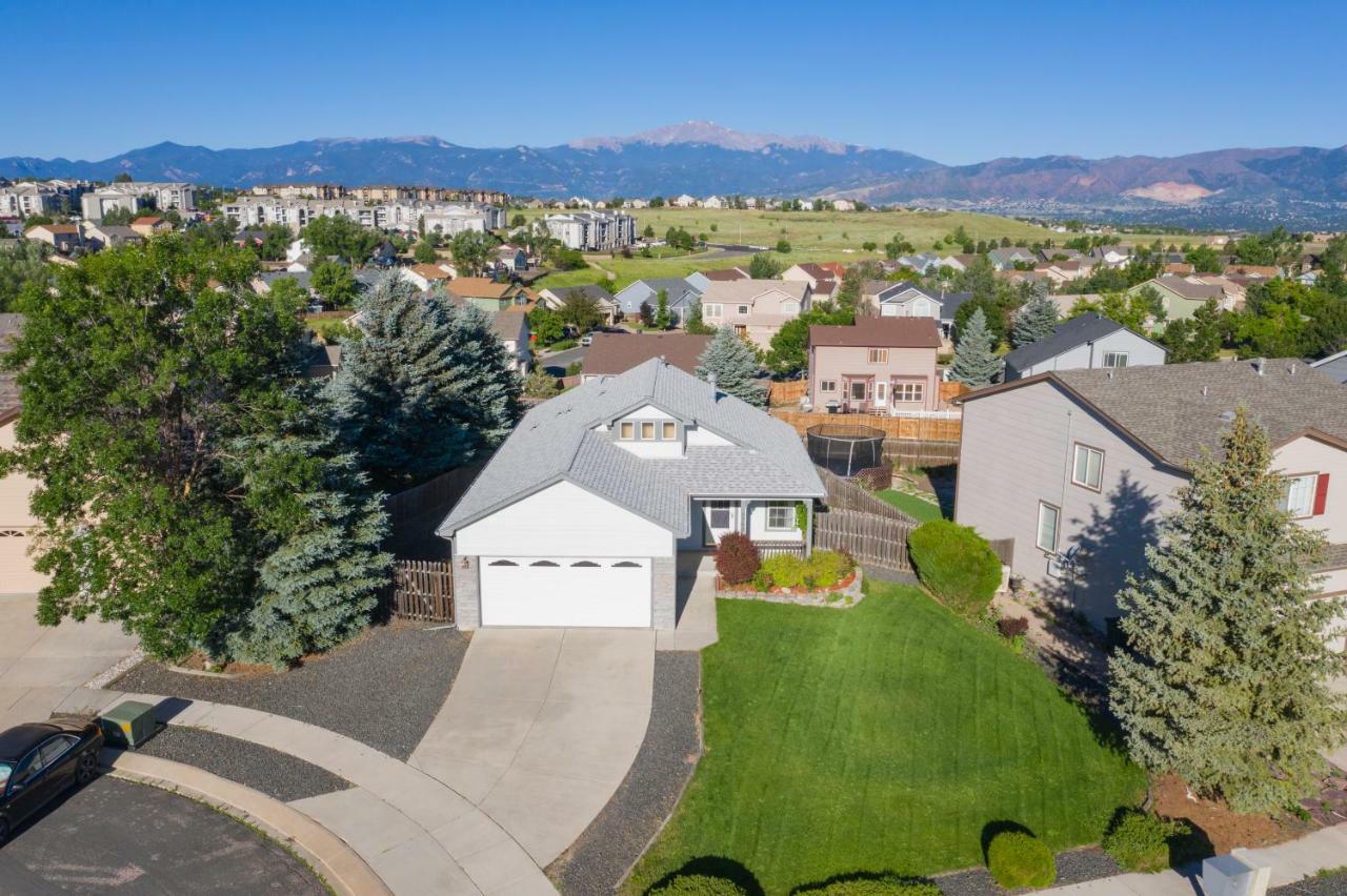 Cozy 4Br House With Peak Views In Colorado Springs Villa Exteriör bild