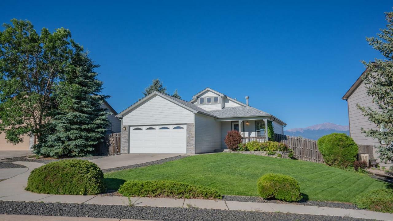 Cozy 4Br House With Peak Views In Colorado Springs Villa Exteriör bild